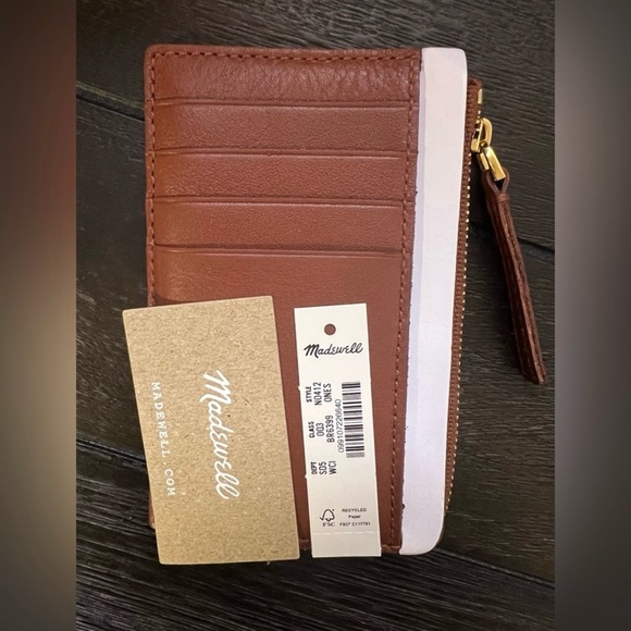 NWT Madewell The Essential Zip Wallet - Picture 2 of 5